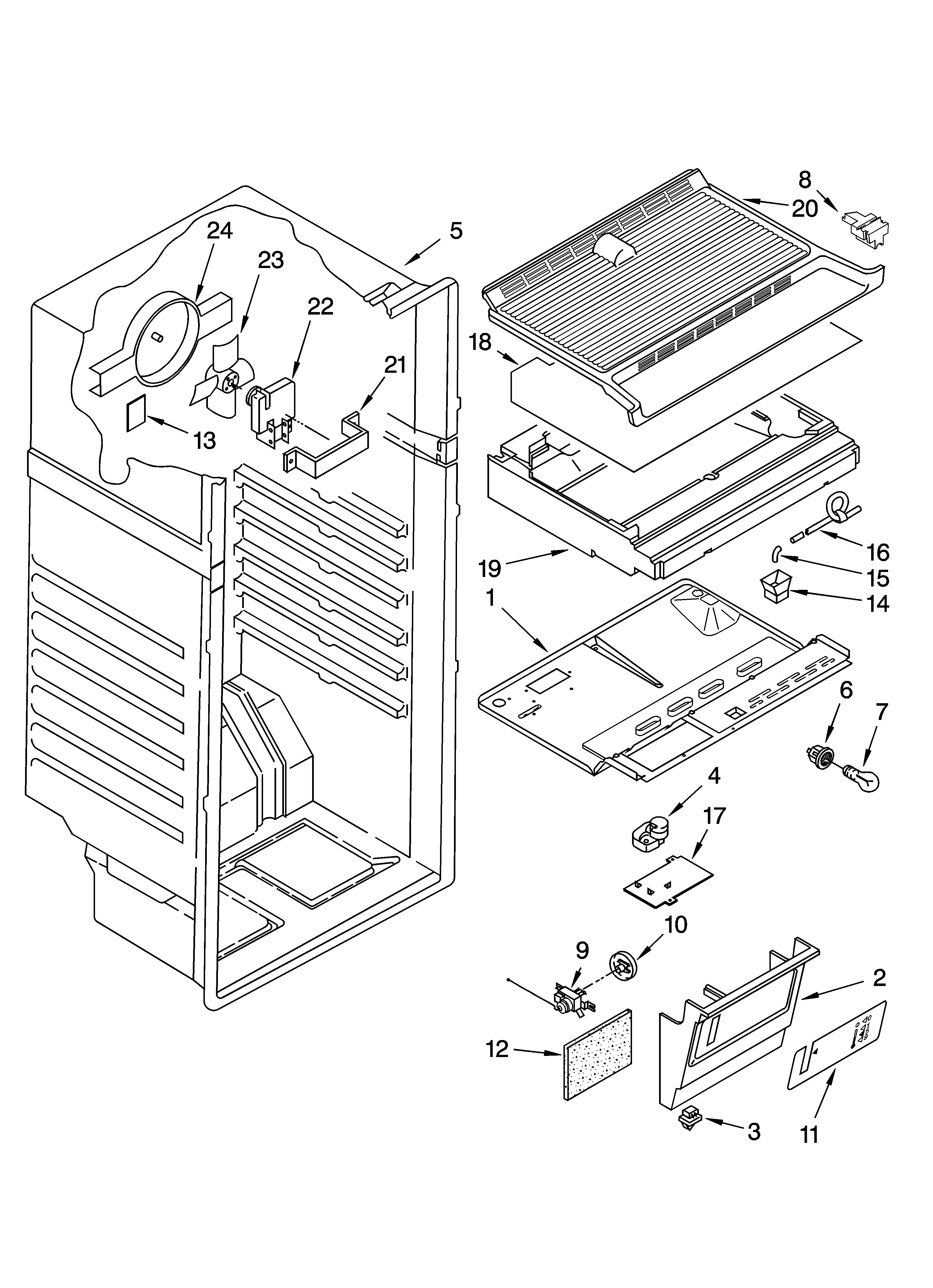 Liner parts