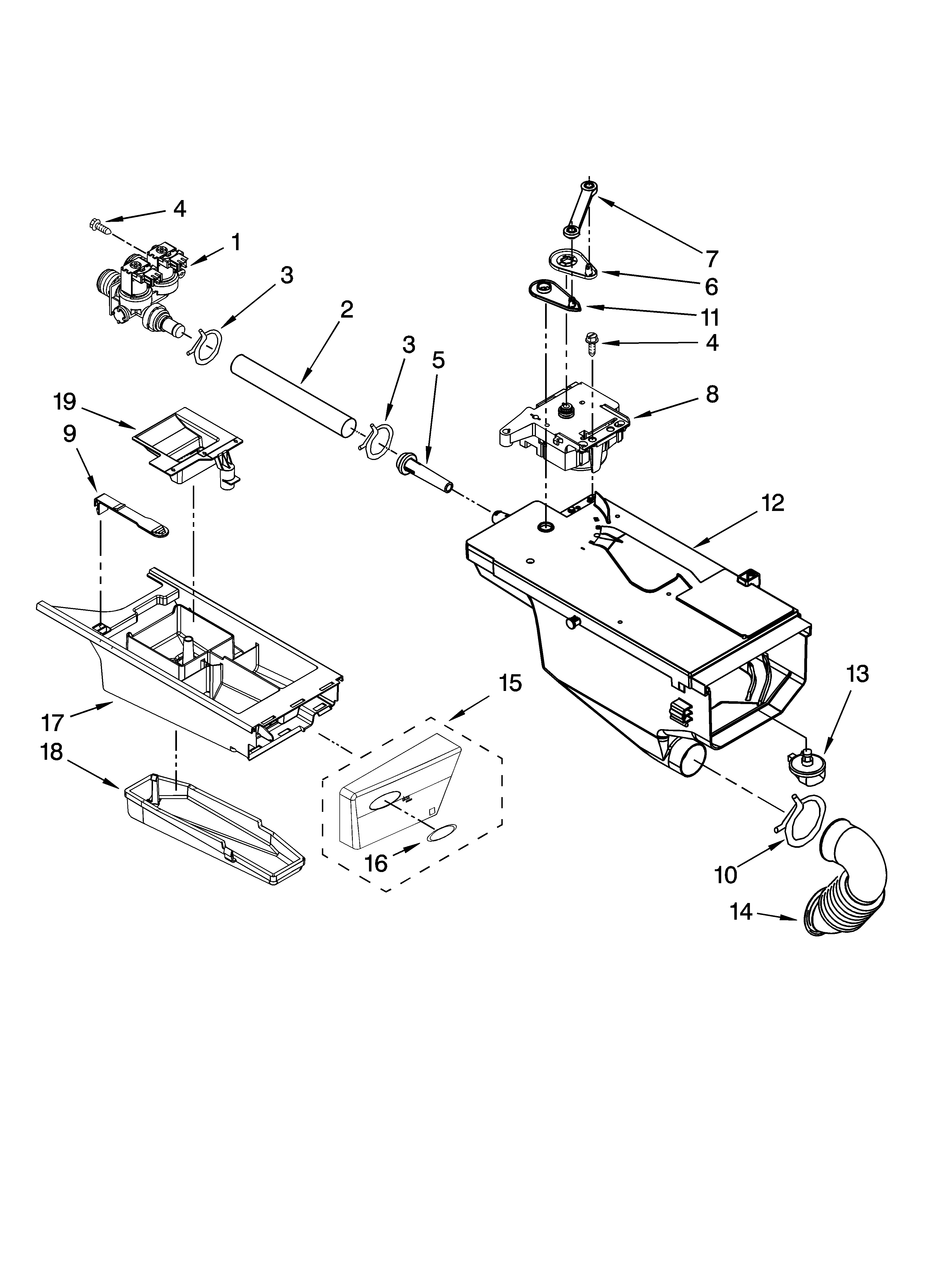 DISPENSER PARTS