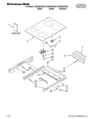 Cooktop parts