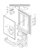 Refrigerator door parts