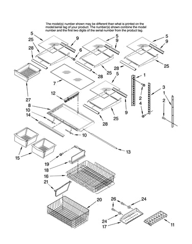 Shelf parts