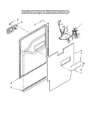 Door and latch parts