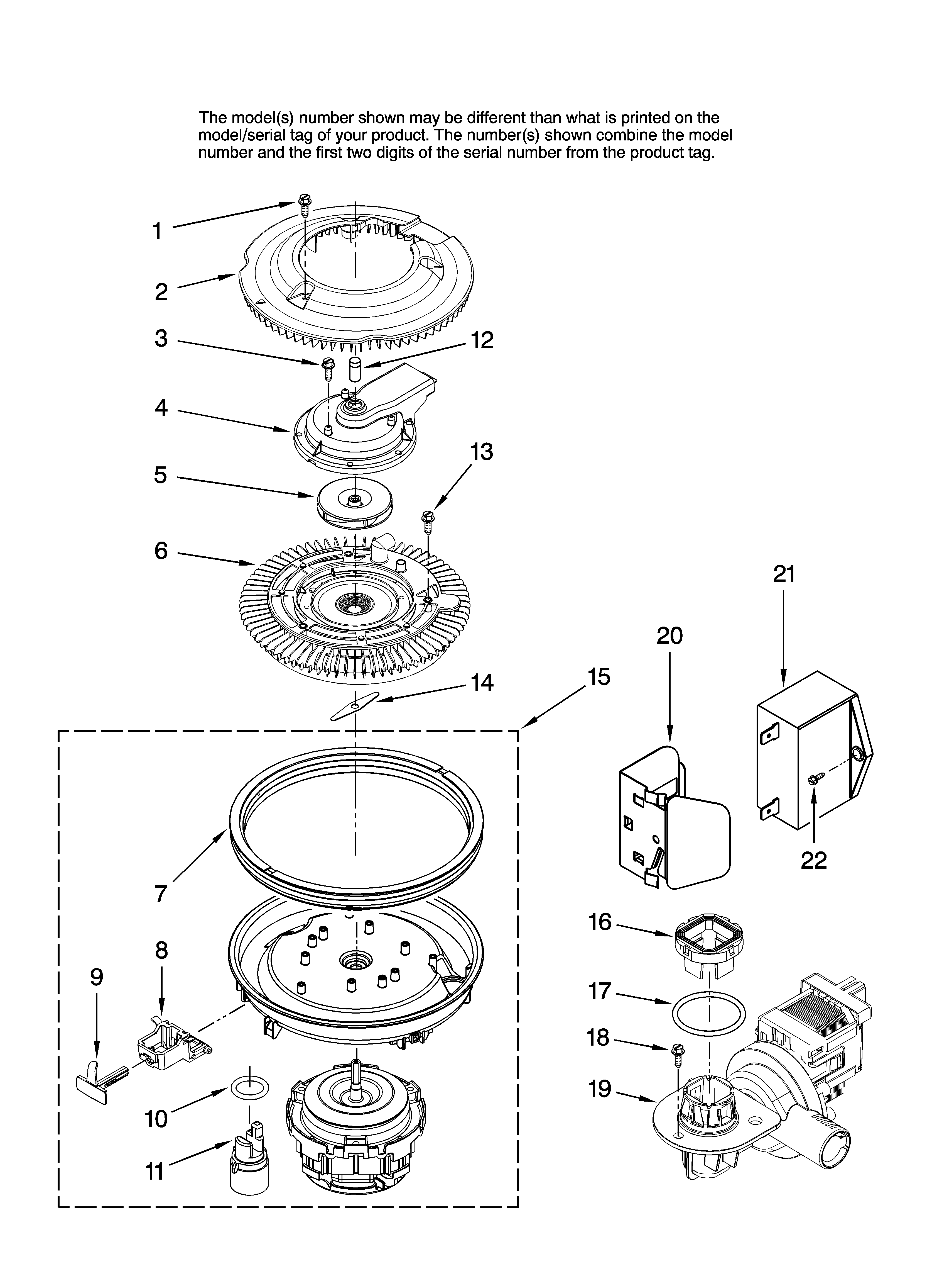 PUMP AND MOTOR PARTS