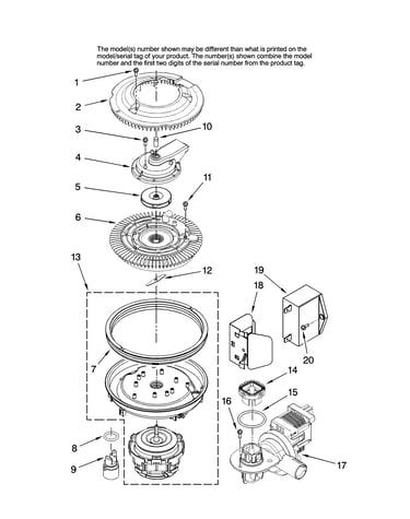 Pump and motor parts