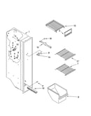 Freezer liner parts