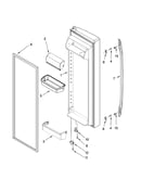 Refrigerator door parts