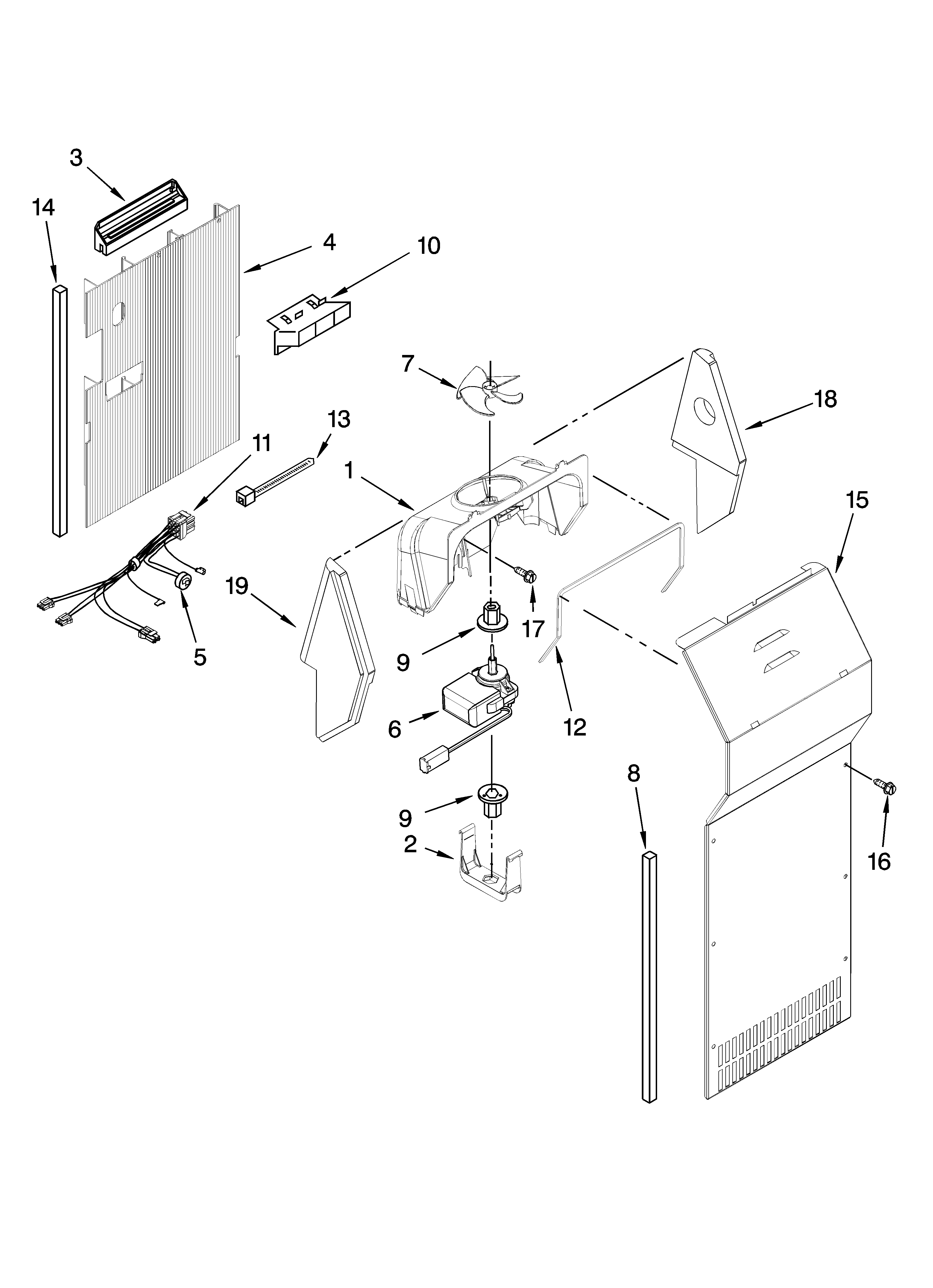 Air flow parts
