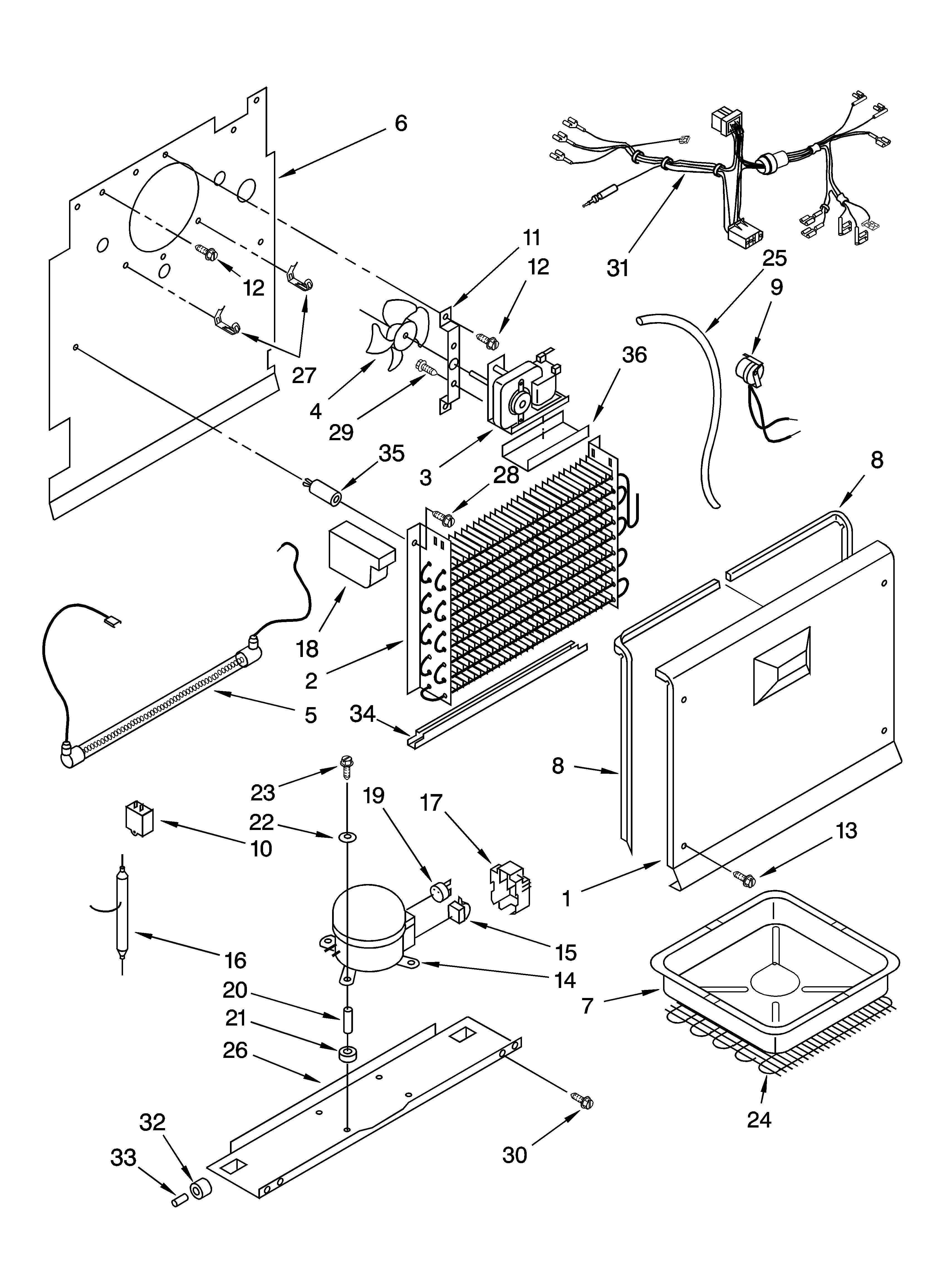 Unit parts, optional parts (not included)
