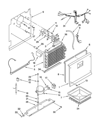 Unit parts, optional parts (not included)