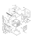 Upper oven parts