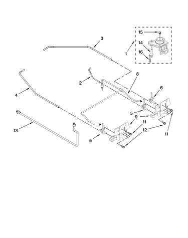 Cooktop burner parts