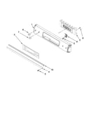 Control panel parts, optional parts (not included)