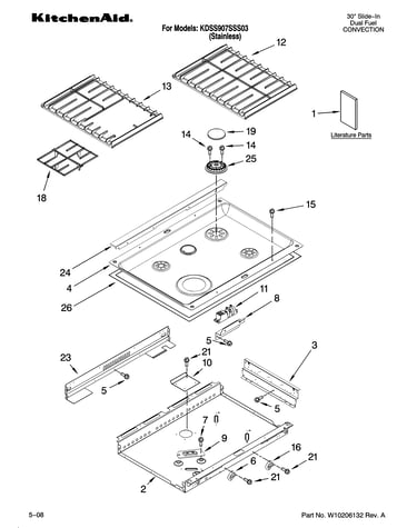 Cooktop parts