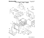 KitchenAid KEBK171SWH02 oven parts diagram