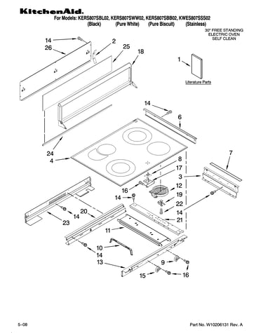 Cooktop parts