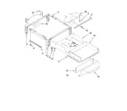 KitchenAid KERS807SBL02 drawer parts diagram