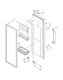 Refrigerator door parts