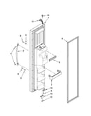 Freezer door parts