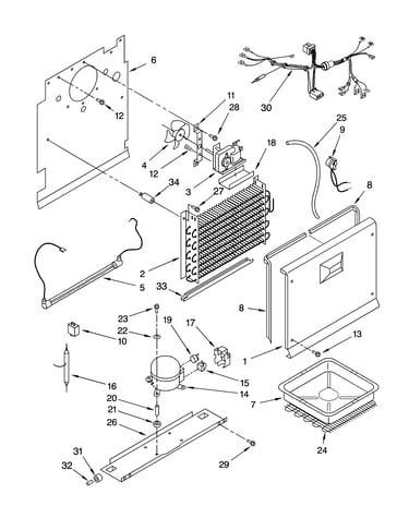 Unit parts, optional parts (not included)