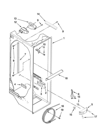 Refrigerator liner parts