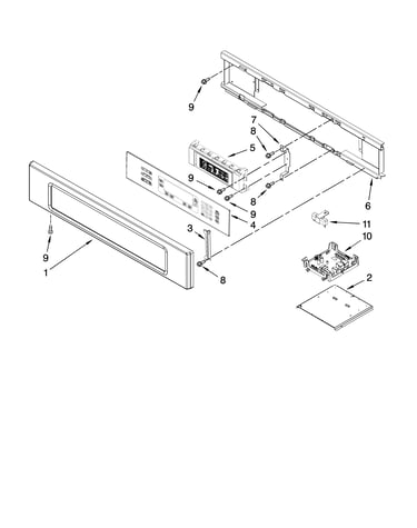 Control panel parts