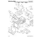 KitchenAid KEBS277SBL02 oven parts diagram