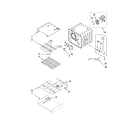 KitchenAid KEBS277SBL02 internal oven parts diagram