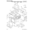 KitchenAid KEBS278SWH02 oven parts diagram