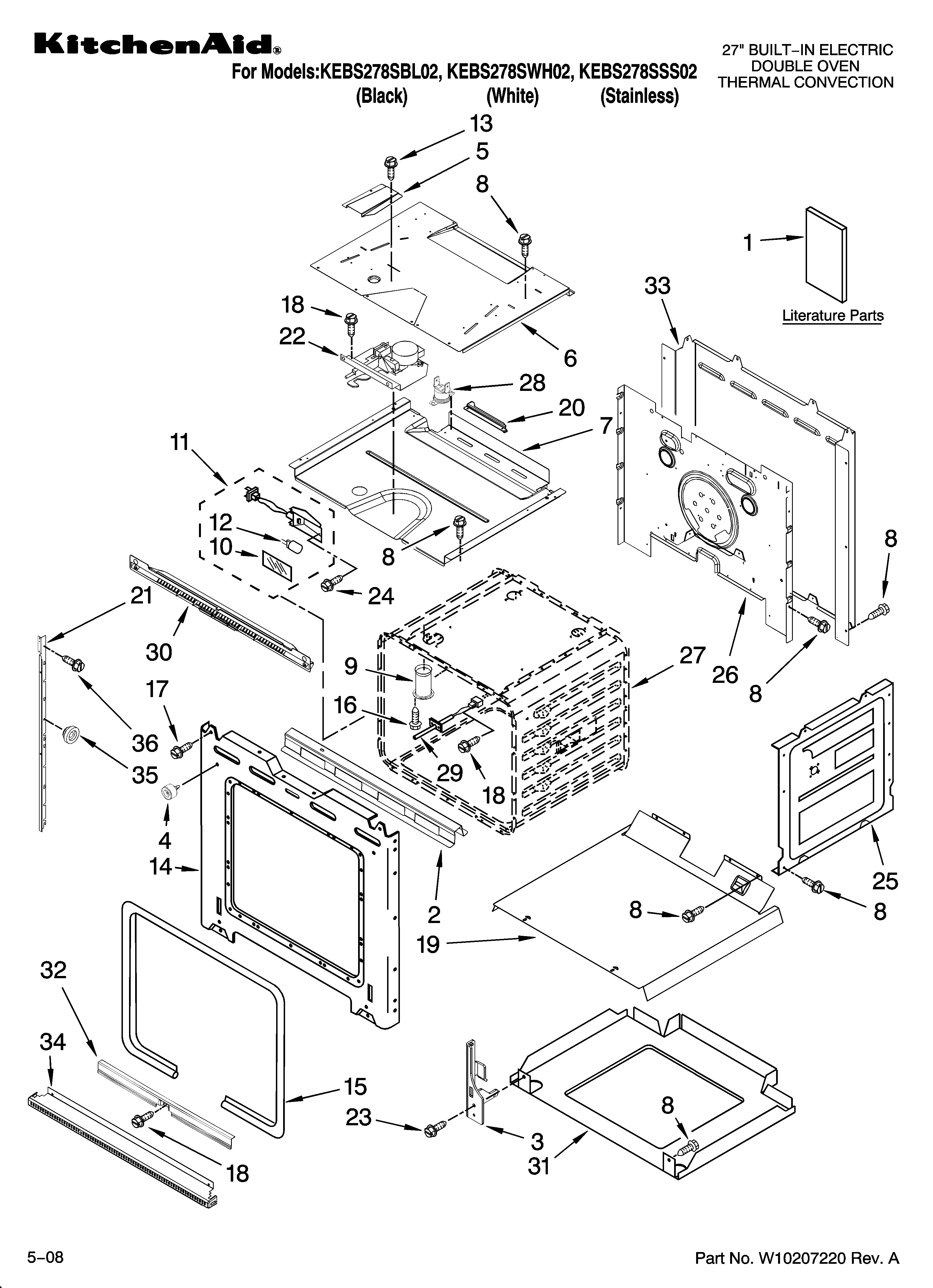 Oven parts