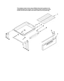 Drawer and rack parts, optional parts (not included)