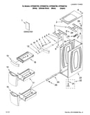 Cabinet and drawer parts