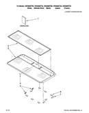 Worksurface and pad parts