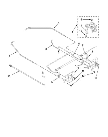 Cooktop burner parts