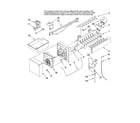 Amana ABR2037FES12 icemaker parts, optional parts (not included) diagram