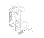 Amana ASD2524VES00 refrigerator liner parts diagram