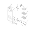 Amana ASD2524VEB00 freezer liner parts diagram