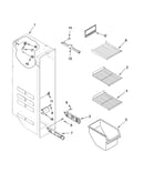 Freezer liner parts