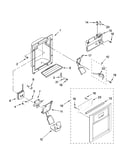 Dispenser front parts