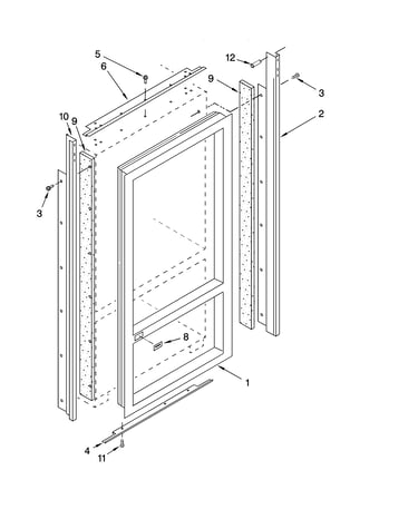Cabinet and breaker trim parts