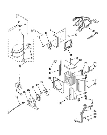 Upper unit parts