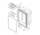 Jenn-Air JB36SEFXRB00 refrigerator door parts diagram