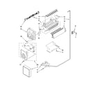 Jenn-Air JCB2488MTR00 icemaker parts, optional parts (not included) diagram