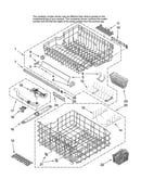 Upper and lower rack parts