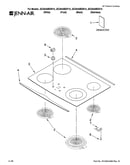 Cooktop parts