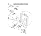 Maytag MFD2562VEM10 refrigerator liner parts diagram