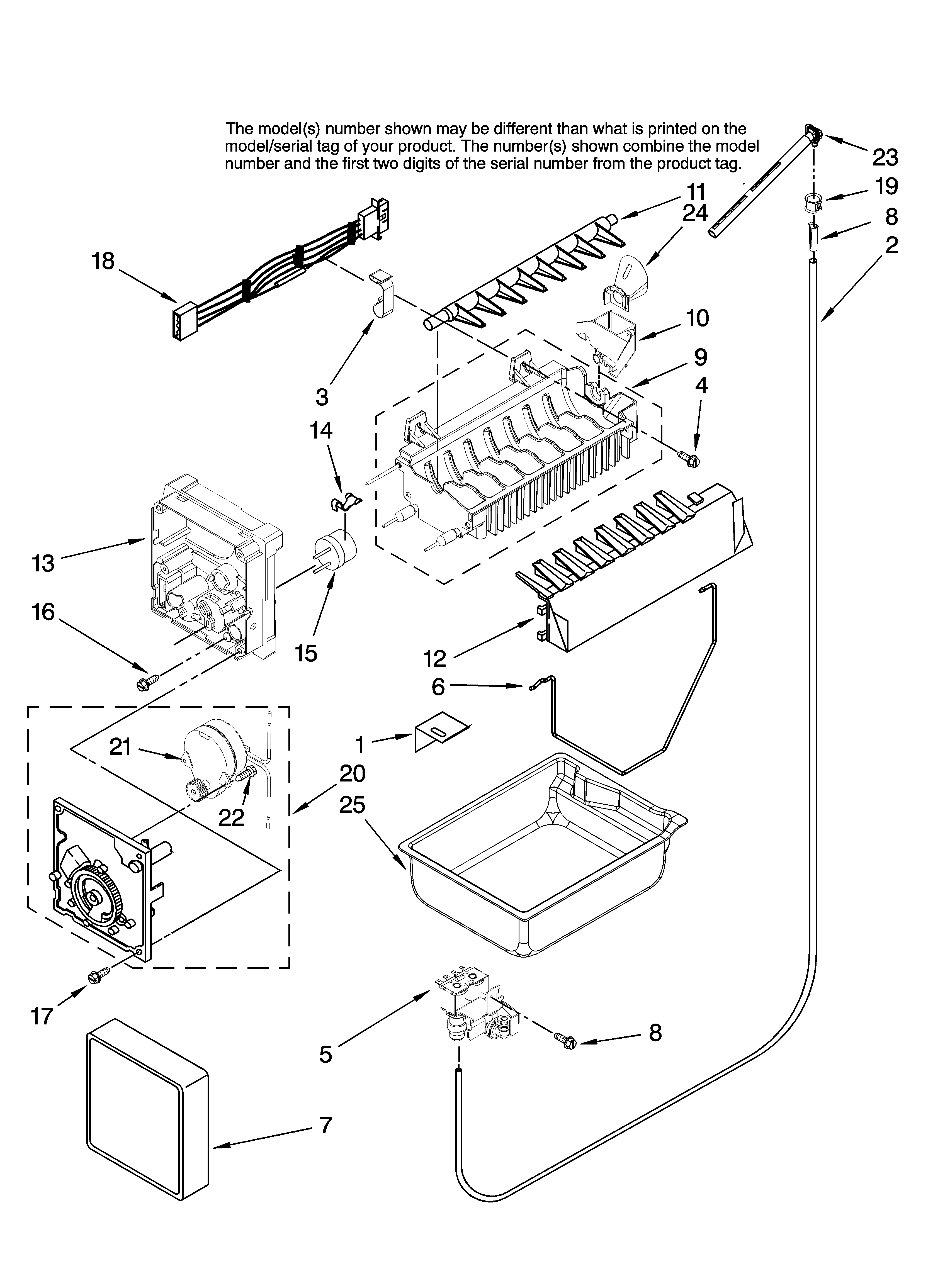 Icemaker parts