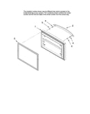 Freezer door parts, optional parts (not included)