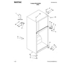 Maytag MTB1551EEW00 cabinet parts diagram