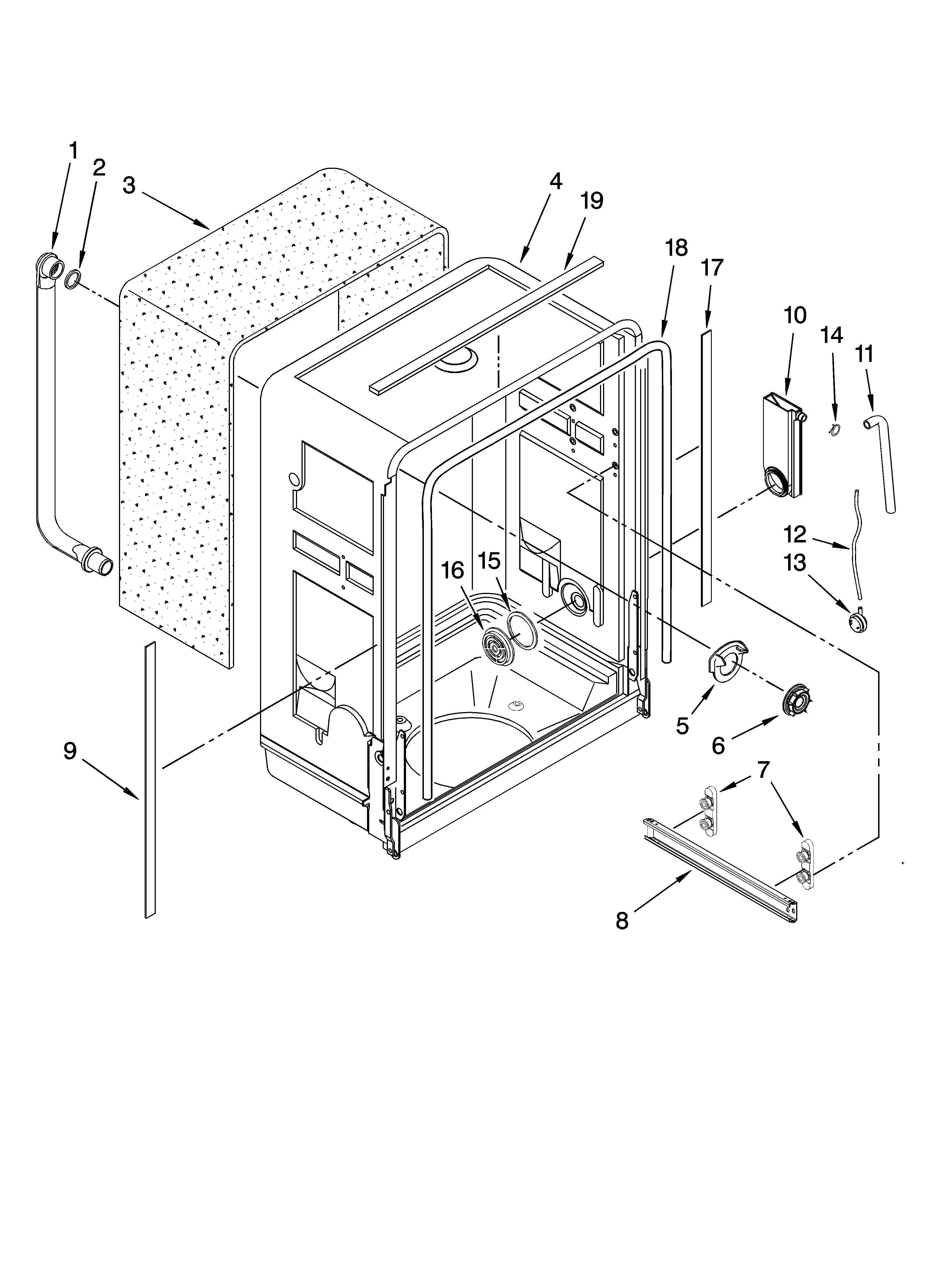 TUB PARTS