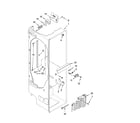 Whirlpool GC5NHAXVB01 refrigerator liner parts diagram